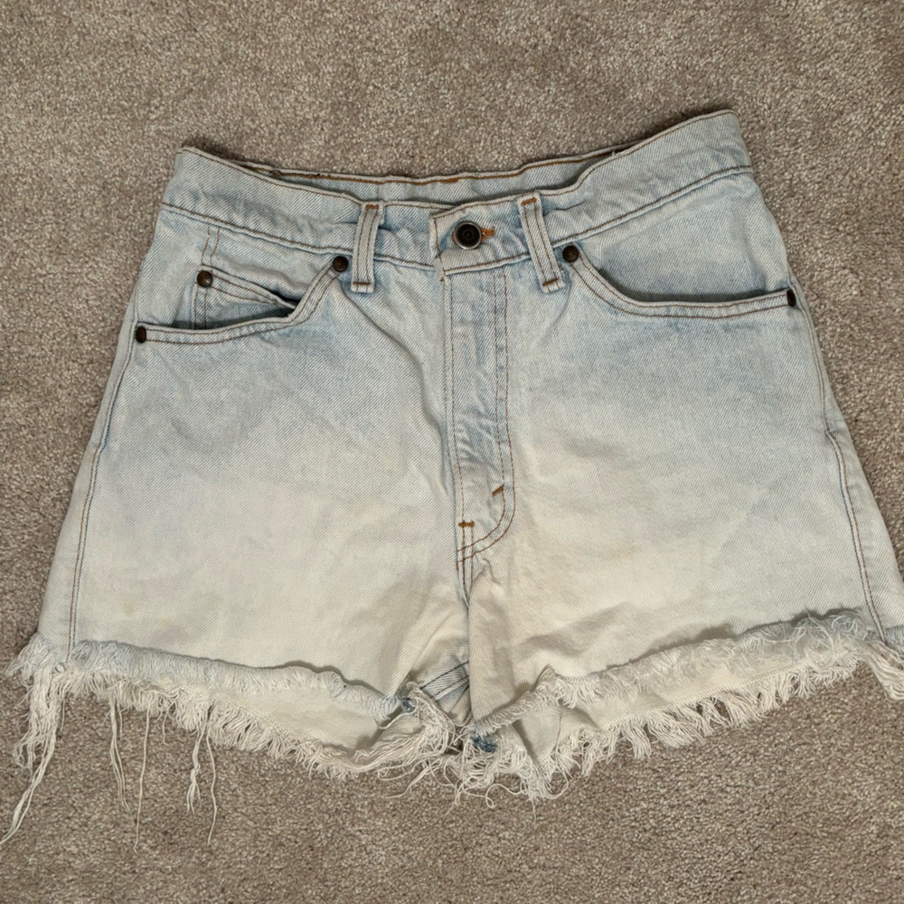 Ombré Levi Denim Shorts